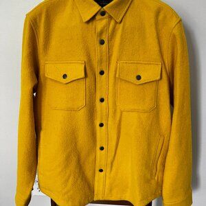 Todd Snyder LL Bean Chamois Yellow Size Large Shirt Jacket